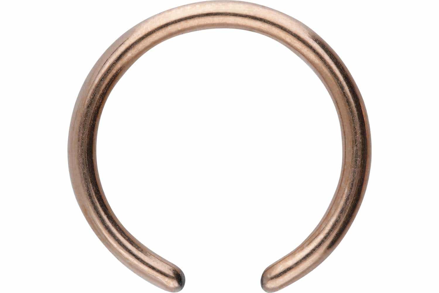 Chirurgenstahl Klemmkugelring Piercing ohne Kugel